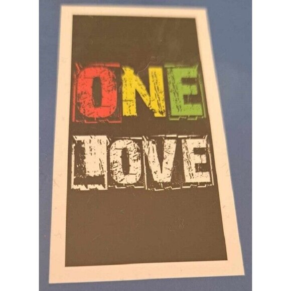 New One Love Bath Beach Pool Gift Towel Rasta Colors Reggae Music One Heart Soft - Picture 2 of 3